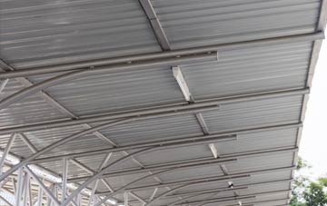 installing Gladestry metal roofing