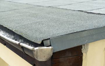 repair or replace Gladestry flat roofing?